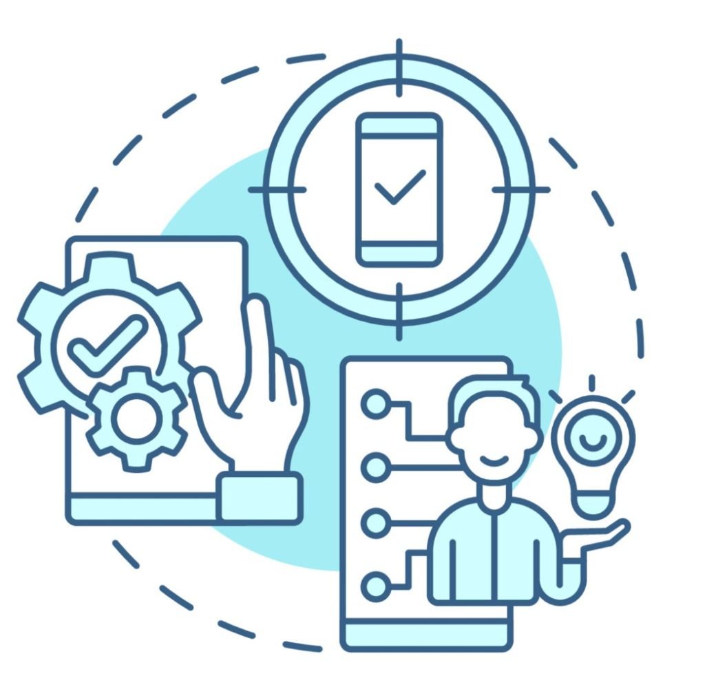 vecteezy emphasis on mobile optimization turquoise concept icon 5848982 Salesforce Marketing Cloud