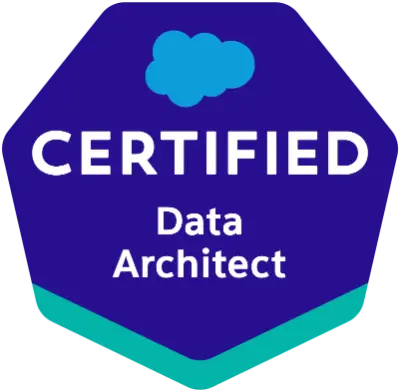 Salesforce Certified Data Architect badge
