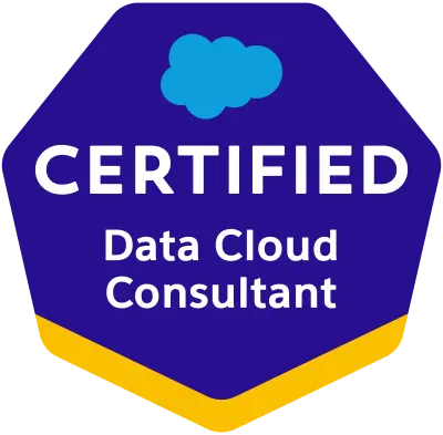 Salesforce Certified Data Cloud Consultant badge