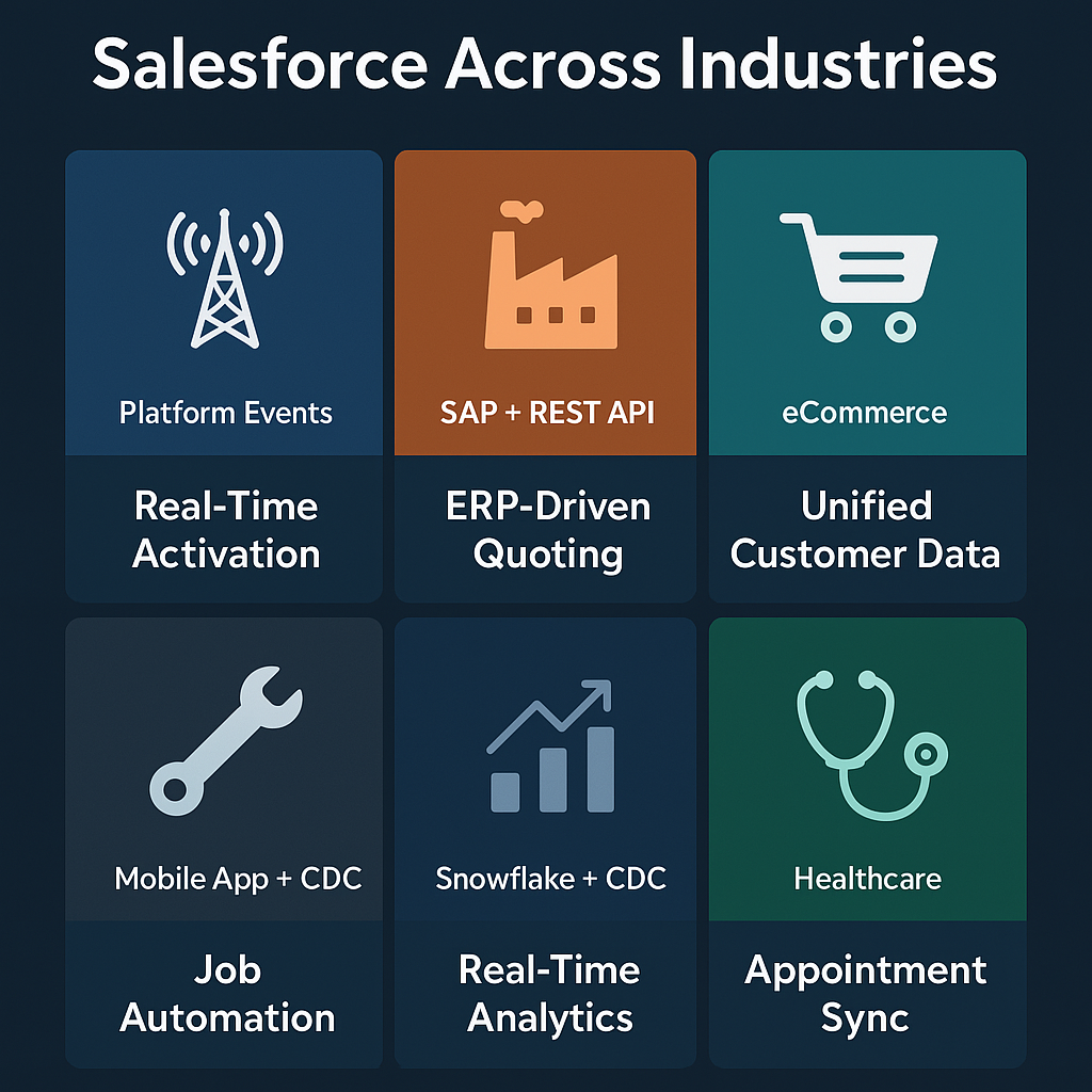 Real World Integration Use Cases Salesforce Integration
